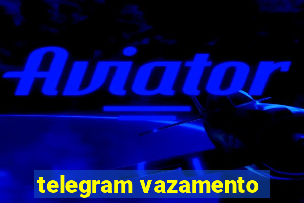 telegram vazamento